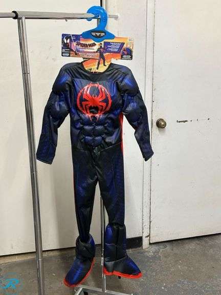 Kid's Spider Man Costume, Age 3-4- New/ No Mask; Kid's Spider Man Costume, Miles Morales Version, Age 7-8- New/ No Mask; Kid's Ninja Costume, Age 5-6- Like New - Roller Auctions
