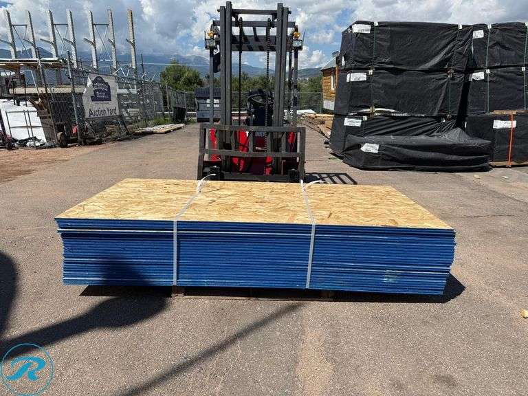 (24) New- 23/32 Tongue & Grove OSB 4 x 8 - Roller Auctions