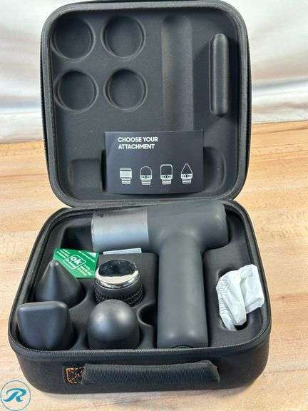 Sharper Image Power Percussion Pro+ Hot + Cold Percussion Massager - Used - Roller Auctions