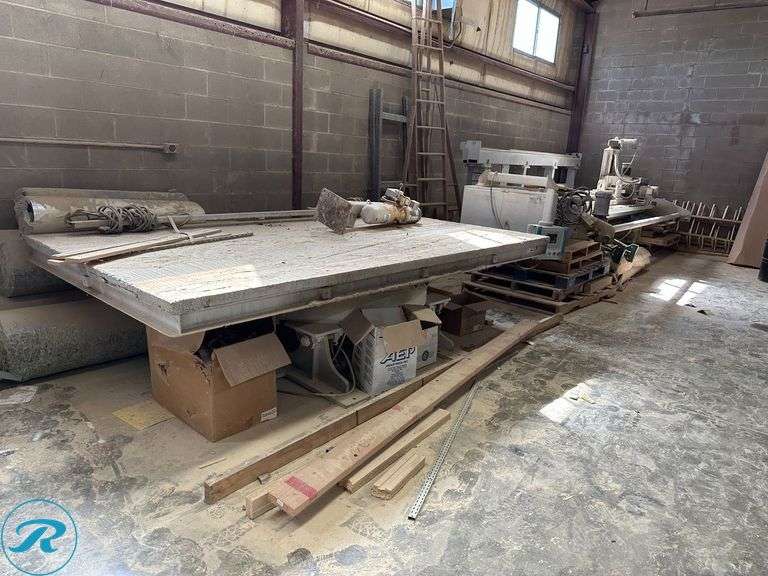 Park Industries Yukon Semi-Auto Bridge Stone Countertop Cutting Saw, 208/240V, 3PH, 20HP