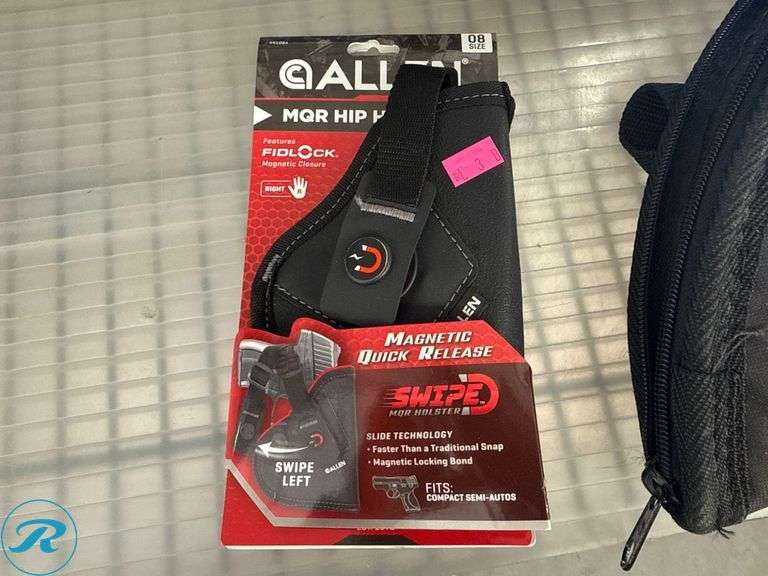 Hoppe’s Elite Gun Cleaning Kit, Allen Magnetic Quick Release Holster, and Padded Gun Case - Roller Auctions