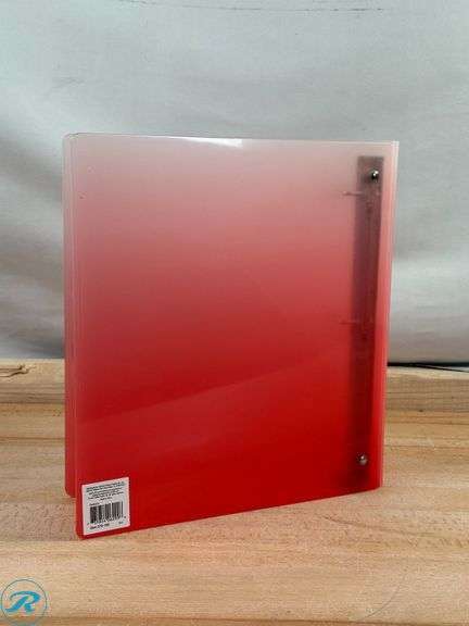 (2) Assorted Color 1.5" Ombre Smoke Binders, 12pk- New - Roller Auctions