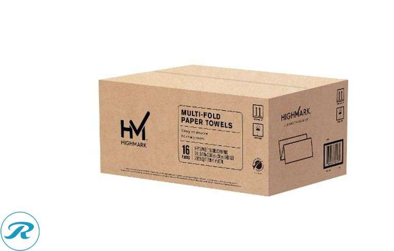 Highmark® ECO 2-Ply Toilet Paper, 100% Recycled, White, 550 Sheets Per Roll, Case Of 80 Rolls- New; Highmark®: ECO Multi-Fold 1-Ply Paper Towels, 250 Sheets Per Pack, Case Of 16 Packs- New - Roller Auctions