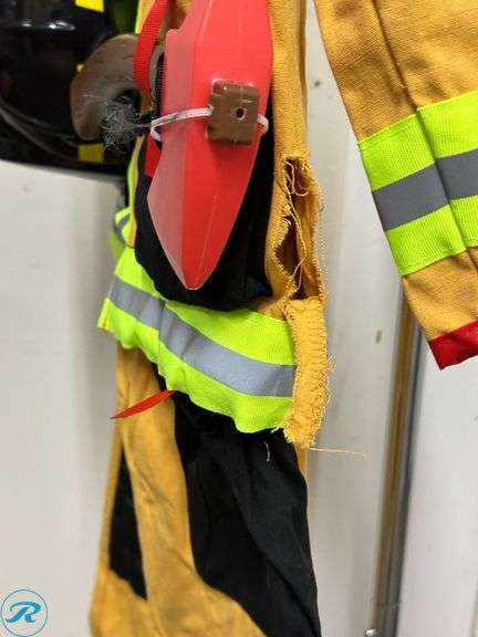Kid's Fireman Costume, Age 7-8- New/ Has a Tear; Kid's Spiderman Costume, Miles Edition, Age 7-8- New - Roller Auctions
