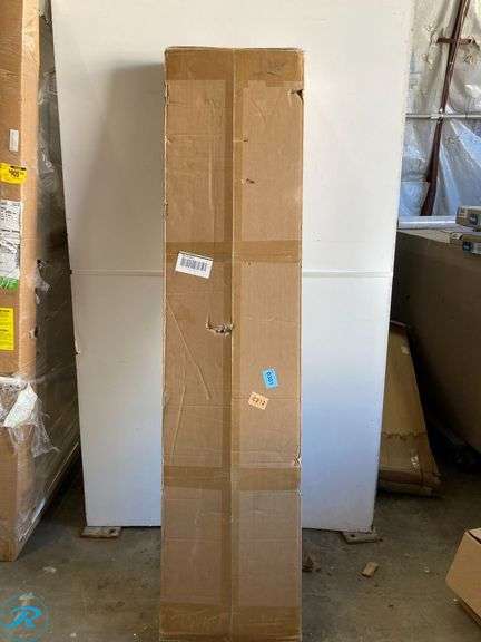 (1) New- Tribesigns Rustic Brown and Black Steel Clothing rack - Roller Auctions