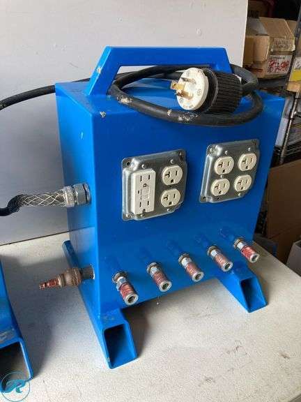 (2) Portable Power & Electrical Distribution units - Roller Auctions