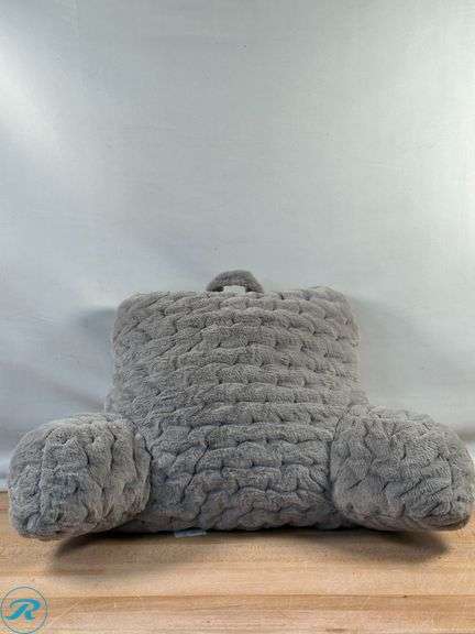 (2) BTS Faux Fur Backrest Pillow - New - Roller Auctions