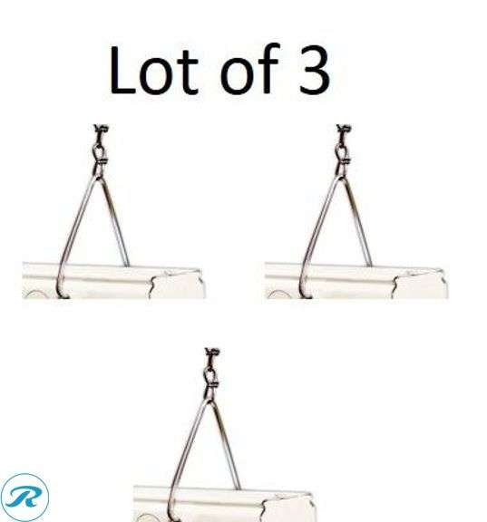 (23) New (16) RELIABILT 10.0-ft x Weldless Powder Coated Steel Chain (By-the-Roll) (3) Metalux Stainless steel Chain cable (4) Lithonia Lighting 3.0-ft Silver Lighting Chain - Roller Auctions
