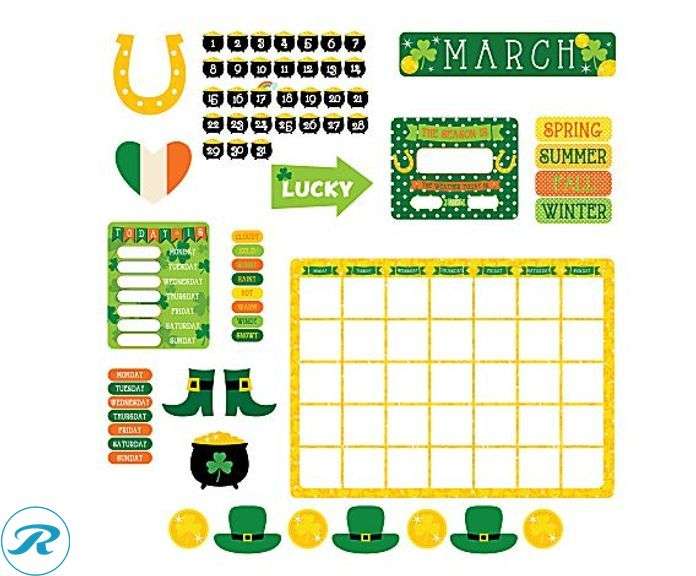 (9) Office Depot® Brand: 344-Piece Bulletin Board Kit, Seasonal Holidays- New - Roller Auctions