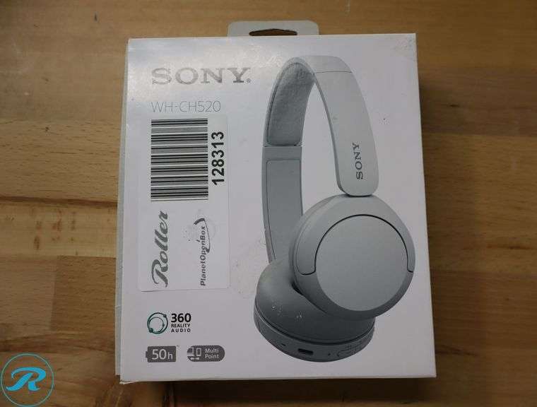 Sony - WH-CH520 Wireless Headphone with Microphone - White - Like New/Open Box - Roller Auctions