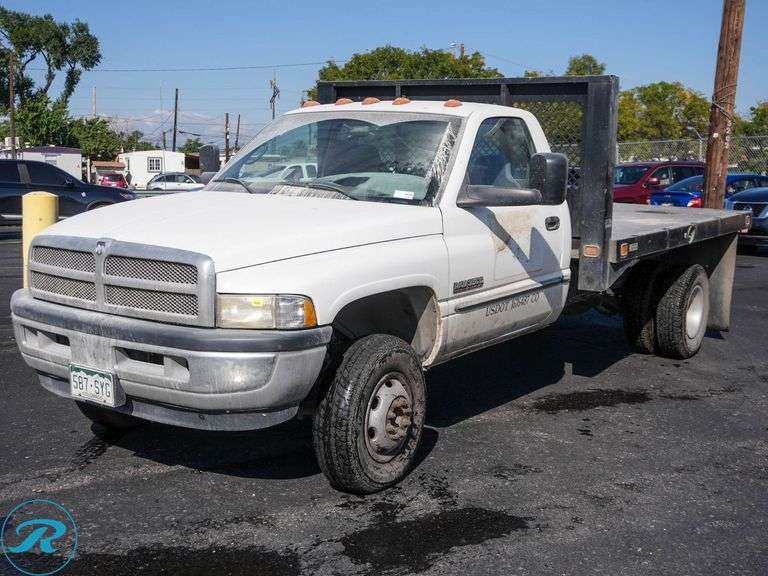 2001  Dodge  Ram 3500  4WD  Stakebody Truck