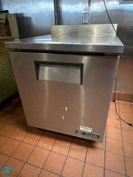True TWT-27F Single Door Undercounter Freezer on Casters - Roller Auctions