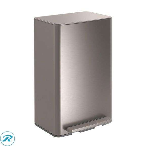 Kohler 47L Step Trash Can - New - Small Damage - Roller Auctions