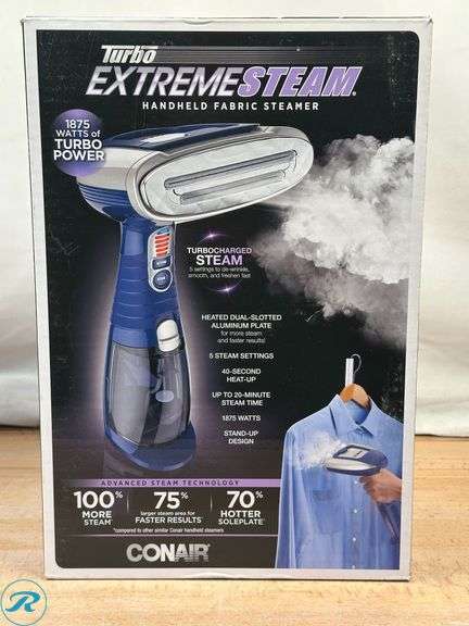 Conair: Turbo Extreme Steam Fabric Steamer- Used