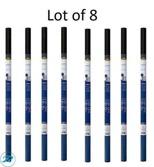 (8) New- M-D 4-ft x 7-ft Charcoal Fiberglass Screen mesh - Roller Auctions