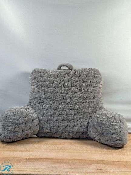 (2) BTS Faux Fur Backrest Pillow - New - Roller Auctions