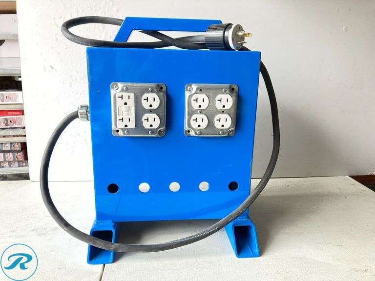 (4) Portable Power Distribution units - Roller Auctions