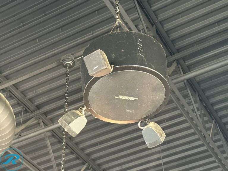 (3) Bose Pendant-Mounted Speaker Systems - Roller Auctions
