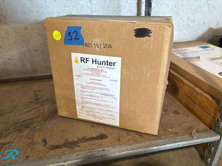 New 22lb Box of RF Hunter Fryer Filter Powder