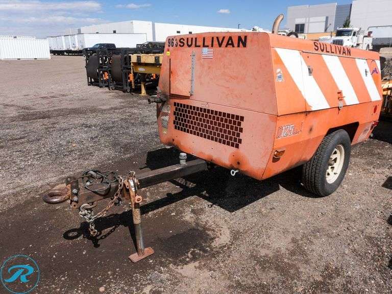 1996  Sullivan  D125Q5 S/A  Towable Air Compressor