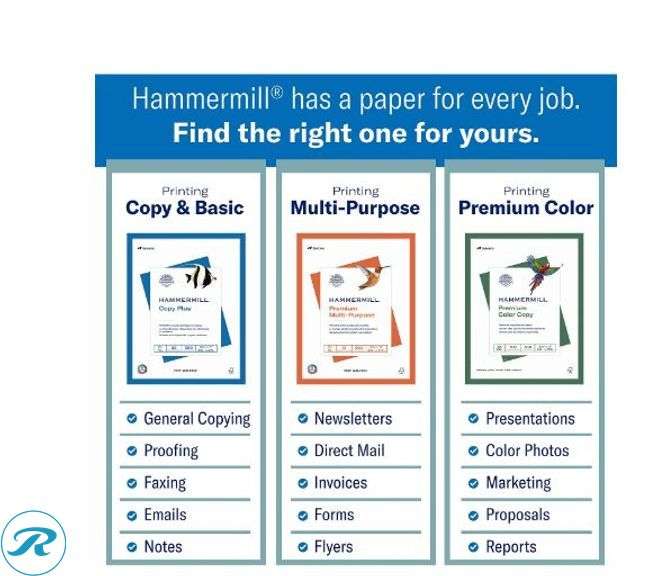 Hammermill®: Copy Plus® Copy Paper, 10 Reams, White, Letter (8.5" x 11"), 5000 Sheets Per Case, 20 Lb, 92 Brightness, FSC® Certified- New; Boise®: POLARIS® Premium Multi-Use Printer & Copy Paper, 10 Reams, White, Letter (8.5"x11"), 5000 Sheets Per Case, 20 Lb, 97 Brightness, FSC® Certified- New - Roller Auctions