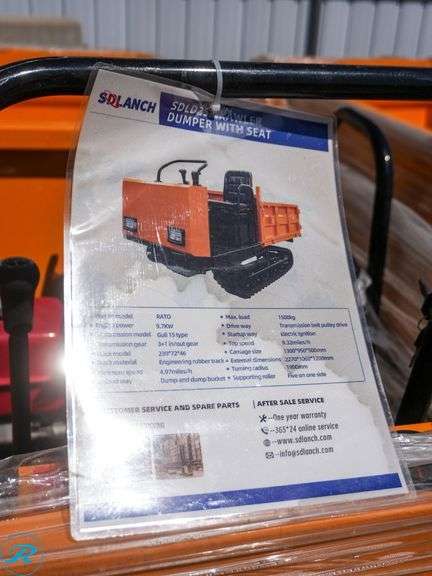 New  SD Lanch  SDLD25  Crawler Dumper - Roller Auctions