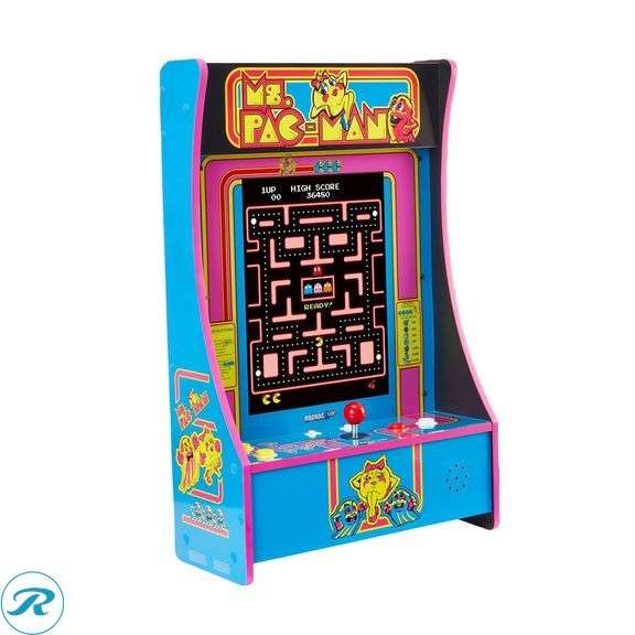 Arcade1Up Ms. PAC-MAN Partycade 12 Games in 1 - Used - Roller Auctions