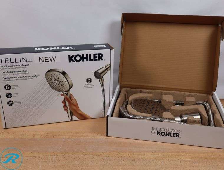 (2) Kohler Tellin Multifunction 1.75GPM Handshower - New - (1) Used