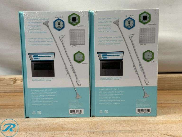 (2)Juku™: STEAM Light Games Coding Kit- New - Roller Auctions