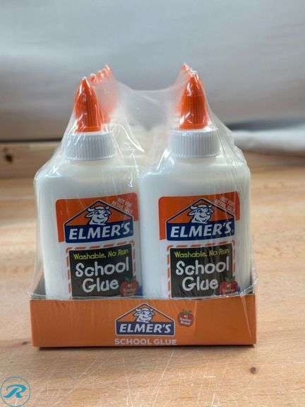 (3) Elmer's® Washable Clear School Glue. 5 Oz., Pack Of 12- New - Roller Auctions