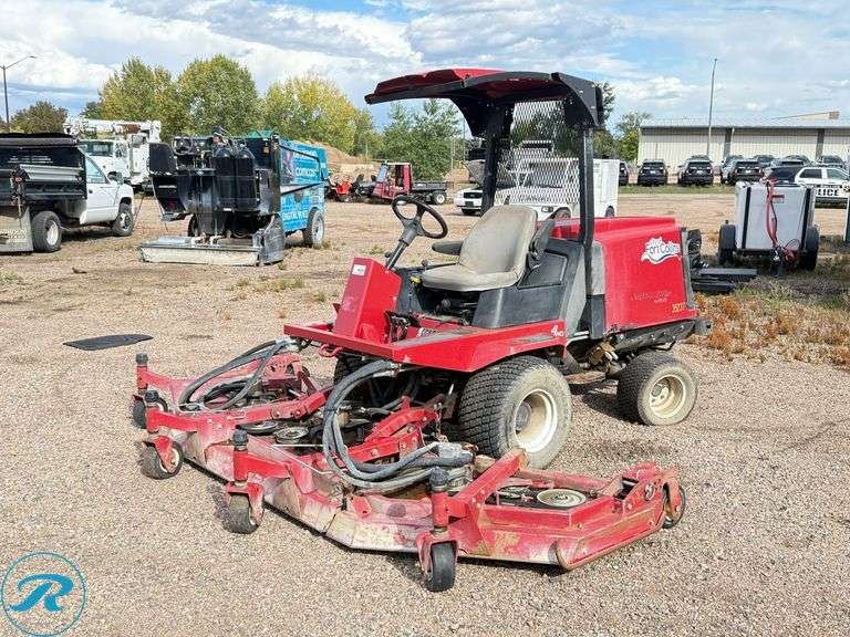 2009  Toro  Groundsmaster 4100-D  4WD  Ride-On Mower - Roller Auctions