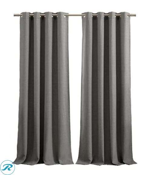 (2) Maxwell Total Blackout Window Curtains, 52” x 84”, 2-piece Set- (1) New, (1) Like New