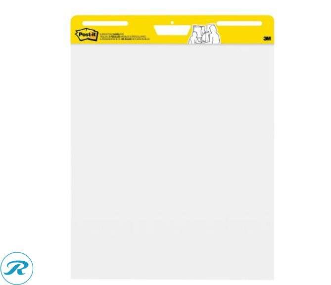 (2) Office Depot® Brand: Self-Stick Easel Pad, 25" x 30", 30 Sheets, 30% Recycled, White, 21509- New; Post-it®: Super Sticky Easel Pads, 25" x 30", 1 Pad, 30 Sheets/Pad, School Supplies for Classrooms, White- New - Roller Auctions