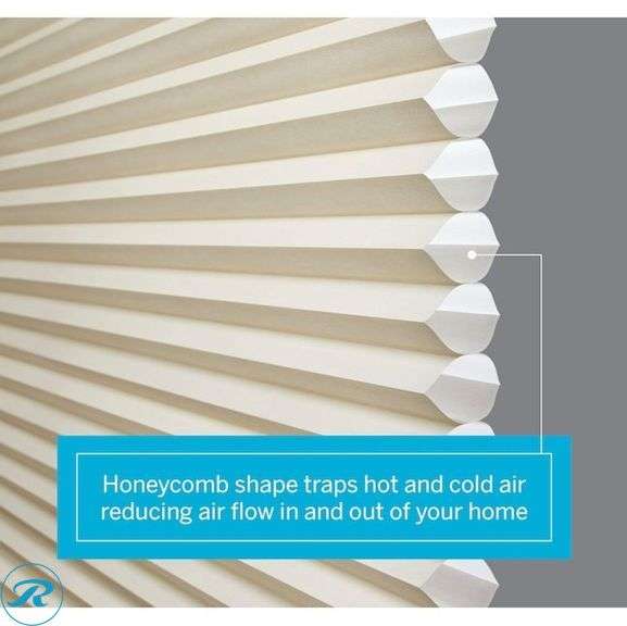 (1) New- LEVOLOR  Custom Cellular shade 87" x 57.75 - Roller Auctions