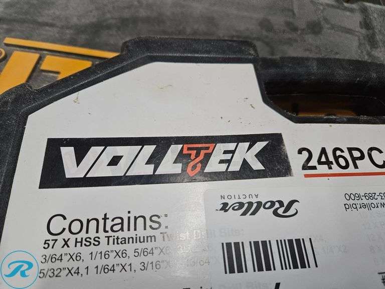 246-Piece Tacklife Drill and Bit Set in Hard Plastic Case (Not Complete) - Roller Auctions