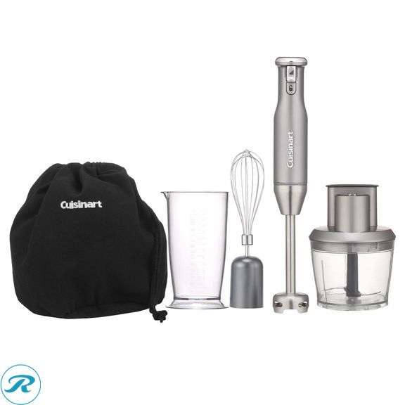 Cuisinart Variable Speed Immersion Blender with Food Processor - New - Roller Auctions