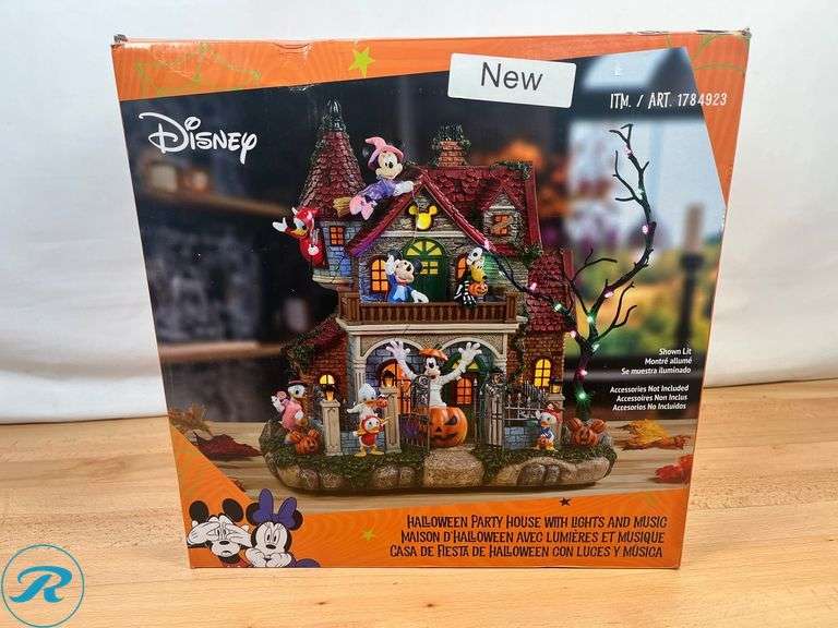 Disney Haunted Party House with Lights and Music - New - Roller Auctions