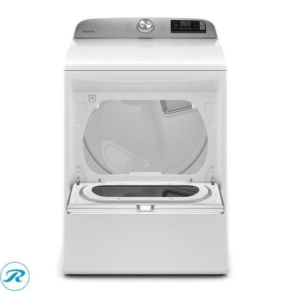 (1) New- Maytag Smart Capable Large Vented Gas Dryer ( White ) - Roller Auctions