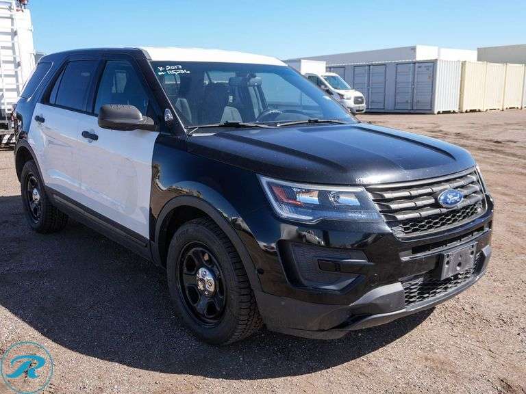 2017 Ford Explorer AWD Police Interceptor SUV - Roller Auctions