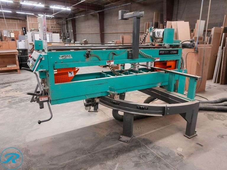 Edgetech CTS740 Countertop Miter Saw w/ Dust Collector, S/N 99070260 - Roller Auctions