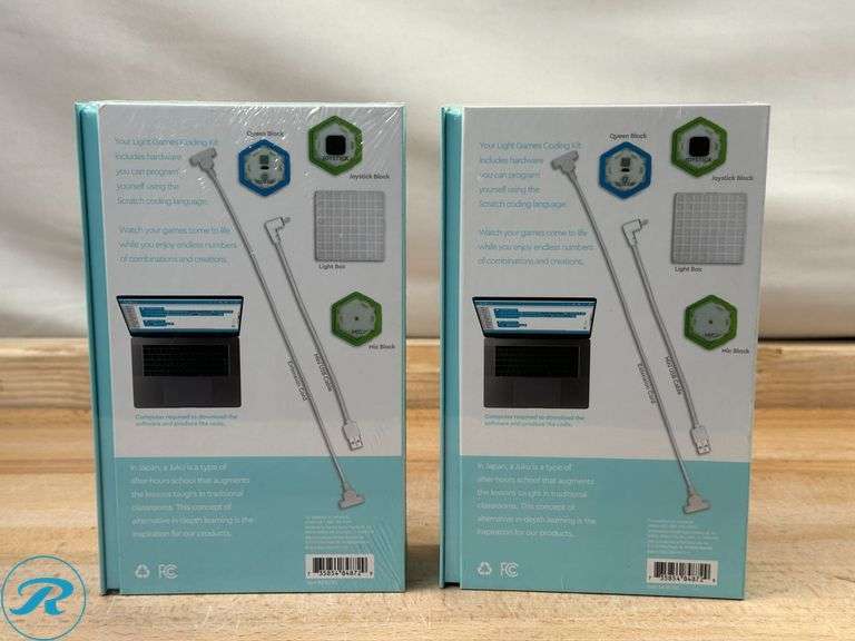 (2)Juku™: STEAM Light Games Coding Kit- New - Roller Auctions