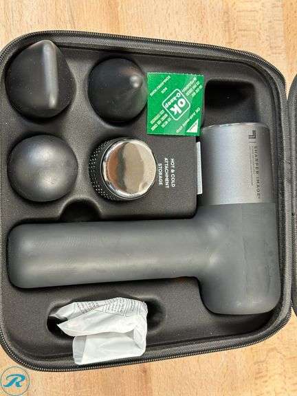 Sharper Image Power Percussion Pro+ Hot + Cold Percussion Massager - Used - Roller Auctions