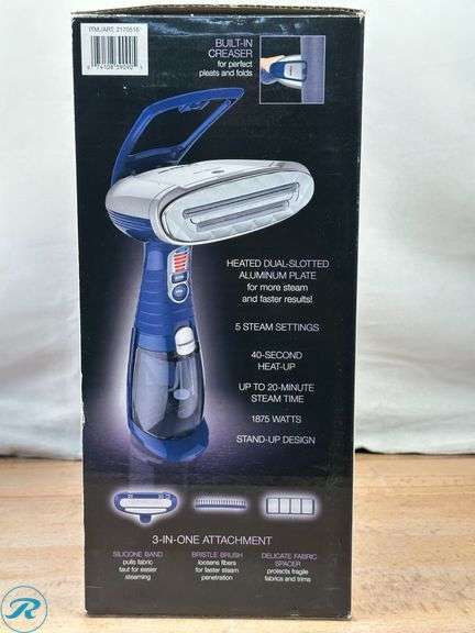 Conair: Turbo Extreme Steam Fabric Steamer- Used - Roller Auctions