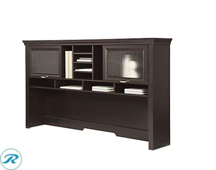 Realspace® Magellan Performance 71"W Hutch For L-Shaped Corner Desk, Espresso - New/Damaged In Transit/Cracked Backboard - Roller Auctions