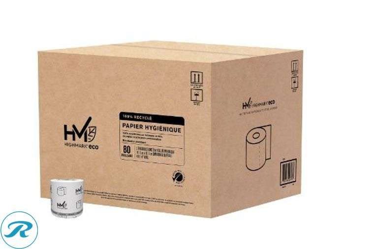 Highmark®: 2-Ply Jumbo Toilet Paper, 1000' Per Roll, Pack Of 12 Rolls ...