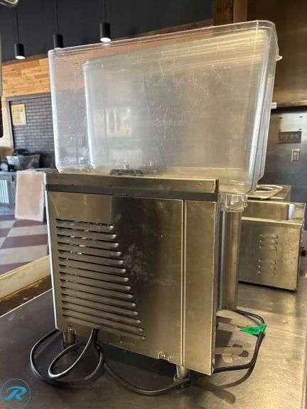 Crathco Model CS-2E/1D-16 Cold Beverage Dispenser, (Missing Dispenser Levers/Nozzles and 1-Lid) - Roller Auctions