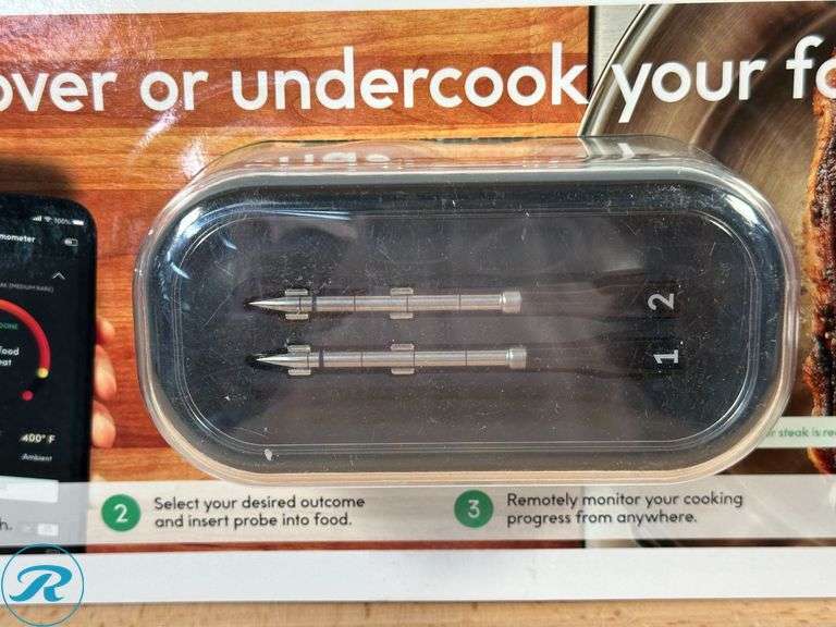 Chef iQ Smart Thermometer and Hub, 2 Probe Set - New - Open Box - Roller Auctions