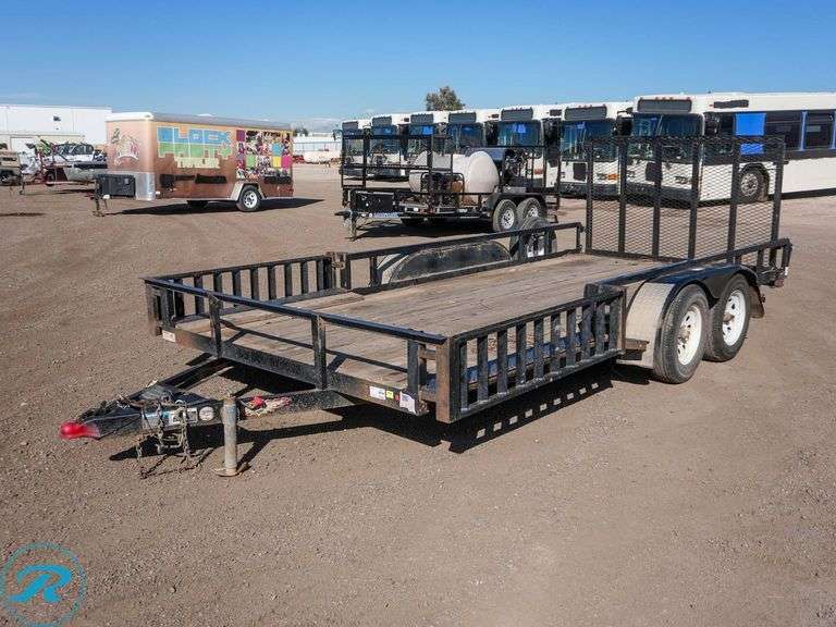 2019  H&H  H8216TSHATV  T/A Equipment Trailer