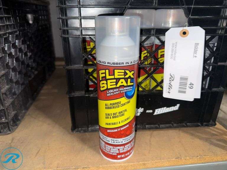 (18) Flex Seal Clear Rubber Spray Sealant, 14 oz