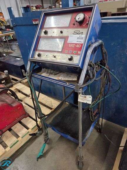 Sun Auto Analyzer Sun VAT-40 Automotive Analyzer on Rolling Stand - Roller Auctions
